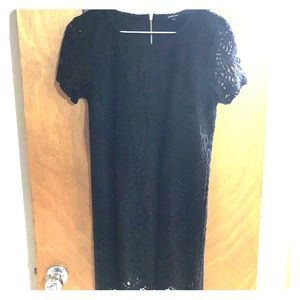 Mini Black Lace Dress